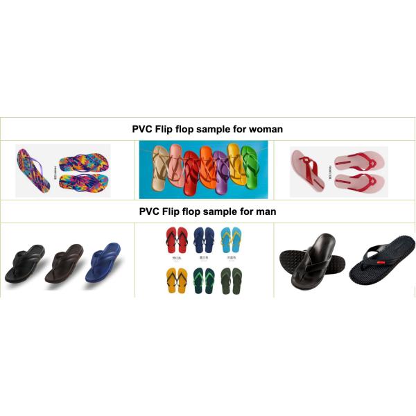 One Color PVC Shoe Making Machine 12 Stations Slippers Making Machine 25 Kw With PVC And Plastic