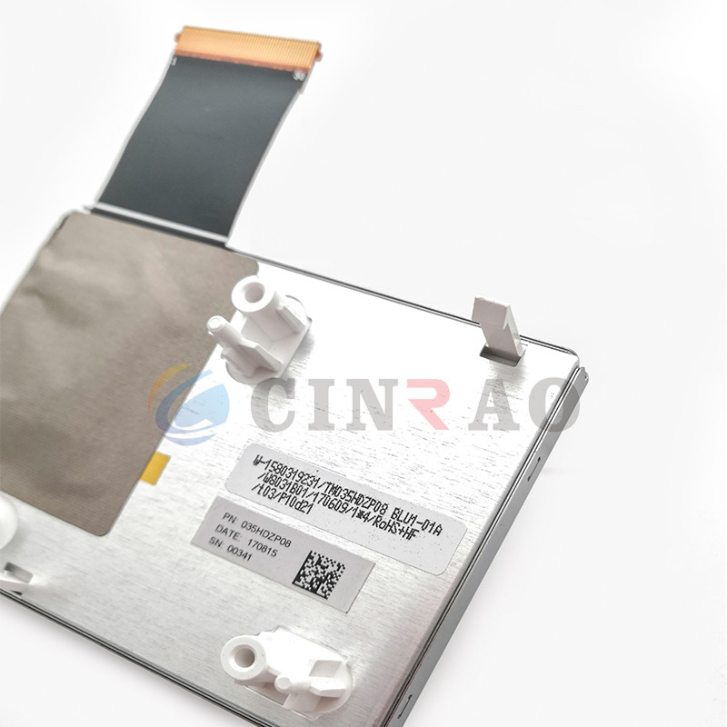 3.5 Inch Tianma Car LCD Module / TFT Gps LCD Display TM035HDZP08 High Precision