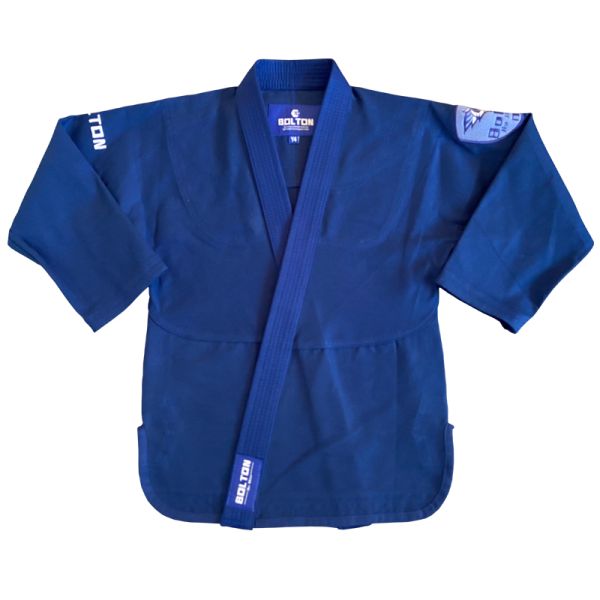 Children BJJ uniform training demonstration
