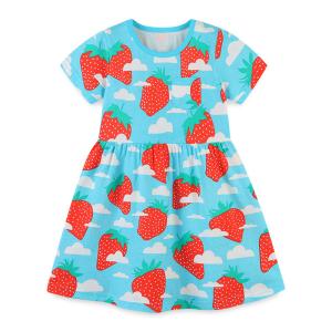 Quality Summer Knitted Cotton Princess Dress Children'S Dress Clothing for sale