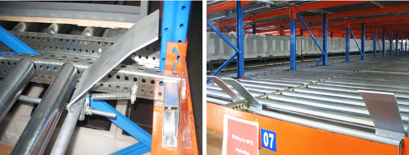 Gravity racking  Pallet flow rack Warehouse Storage Rack