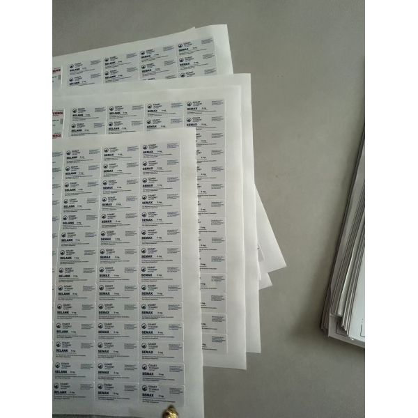 Tesamorlin 10mg Waterproof Pvc Labels For Small Vials Labels