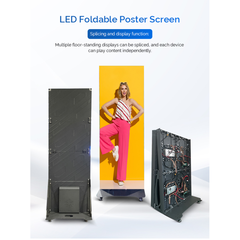 Professional Customized Shock-Proof Business Smart Advertising Player LED Poster Display Screen