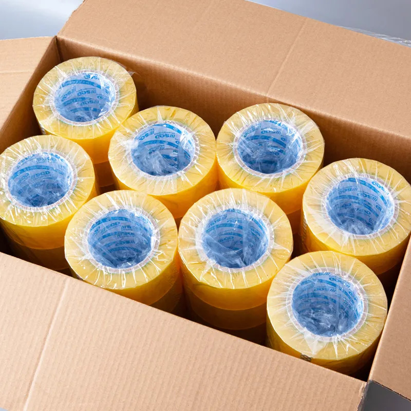 Waterproof Transparent BOPP Packing Tape Strong Adhesive Packaging Tape