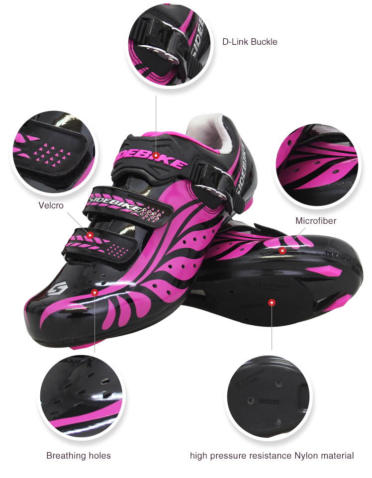 Customized Ladies Cycling Trainers High Security Excellent Slip Resistance