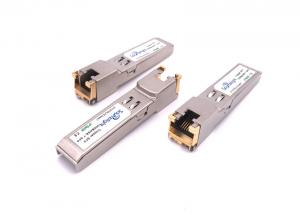 Quality 1000base-T Copper Sfp Transceiver Module For Ethernet Rj45 100m Over Cat5 Cable for sale