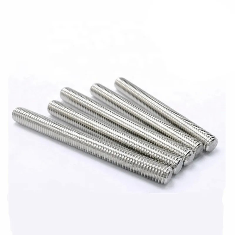 Din975 DIN976 Nickel Alloy Stud Bolt ASTM B166 Inconel 718 725 Full Threaded Rod