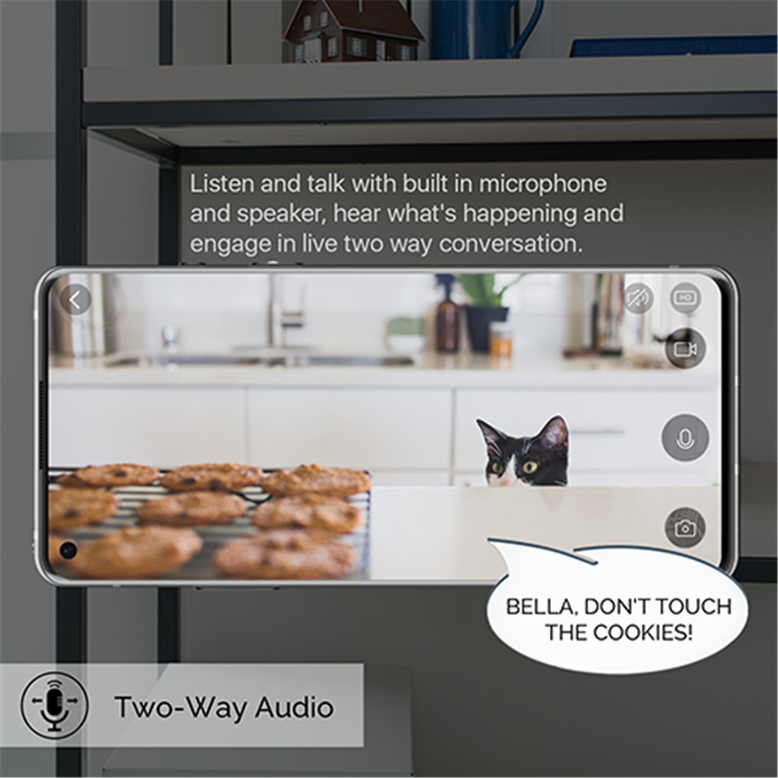 Wi-Fi 1080p PTZ Security Camera(B07WTXXFQY)