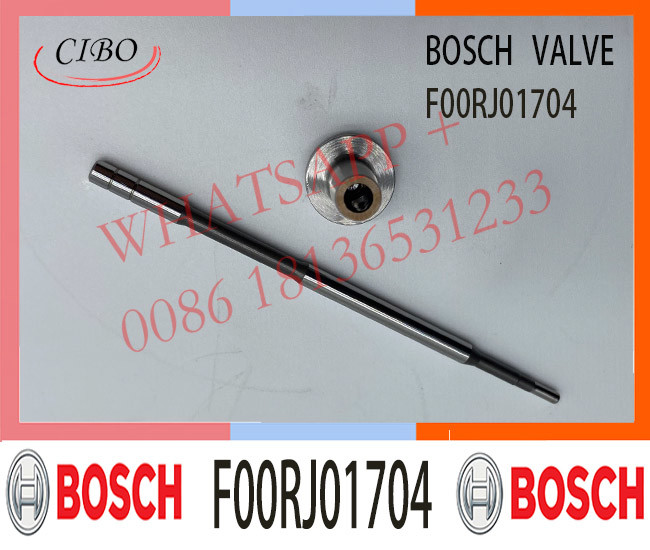 F00RJ01704 Diesel Fuel Control Valve For Bosh Common Rail Injector 0445120392 / 0445120245