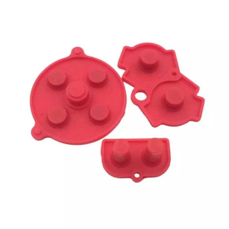 Multi Colored Conductive Silicone Rubber Pad Buttons For Customized Keyboards On Gaming Consoles