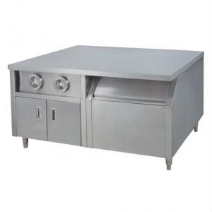 China Center Island For Commercial Kitchen Fast Food Equipment Bar Workbench on sale