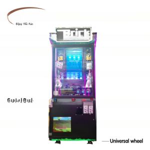Coin Operated Prize Brick Stacker Game Arcade Machine With All Kinds Of Plugs