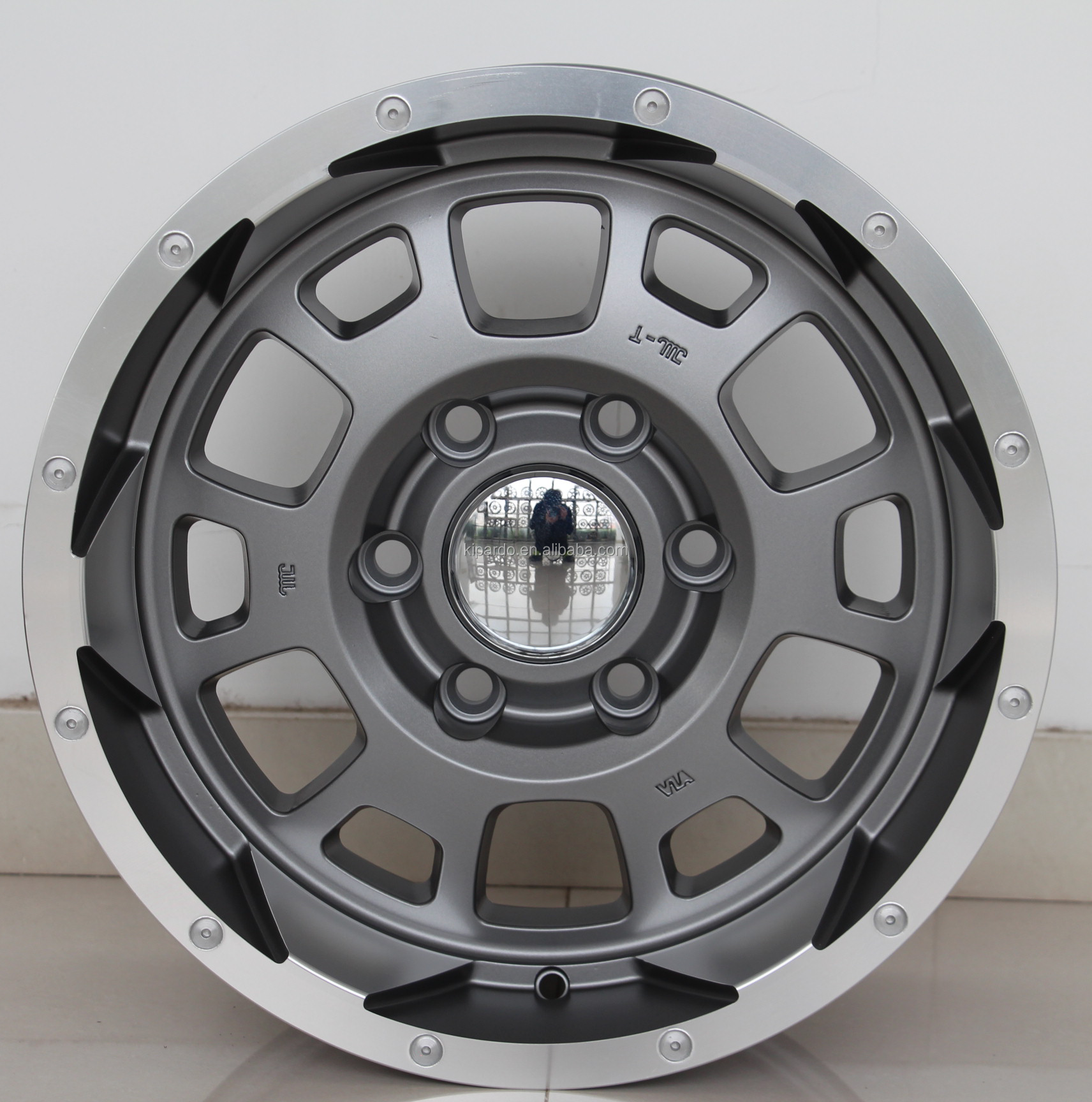 Silver Finishing PCD 5x114.3 Forged Aluminum Alloy Wheels Customized Color