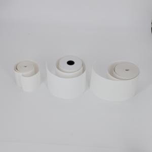 China 45gsm BPA Free Adhesive Thermal Receipt Paper 80mm Thermal Printer Rolls on sale