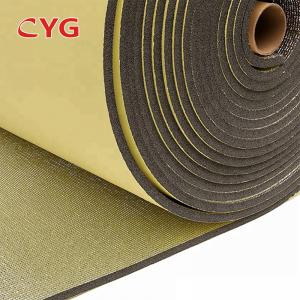 China Self Adhesive Construction Heat Insulation Foam With Aluminium Foil One Side on sale