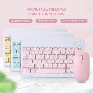 Quality 2.4g Ergonomic Mechanical Keyboard And Mouse Combo For Phone Ipad for sale