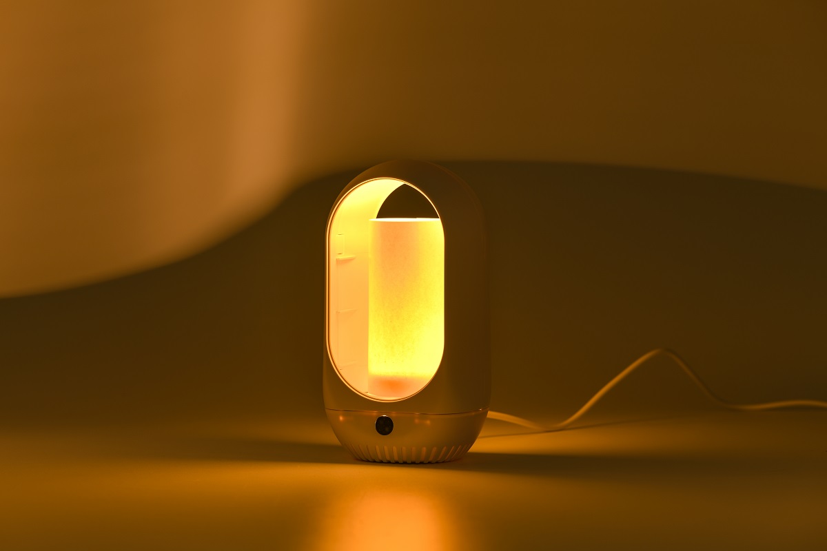 Custom Design Indoor Mosquito Killer Lamp With Sticky Pad And USB Powered UV 395 Warm White Night Light Rated Power 2W