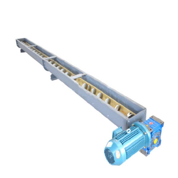 Customized Standard/ Vertical / Inclined / leveling Plastic PP screw conveyors For Conveying Rice