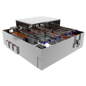 Dough Fermentation Continuous Multi Step Bread Proofer Machine