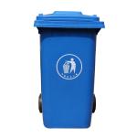 plastic dustbin waste bin plastic garbage bin 120l with wheels