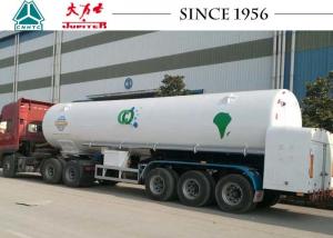 Quality Vacuum Insulation LNG Tank Trailer 26000L Capacity Simple Maintenance for sale