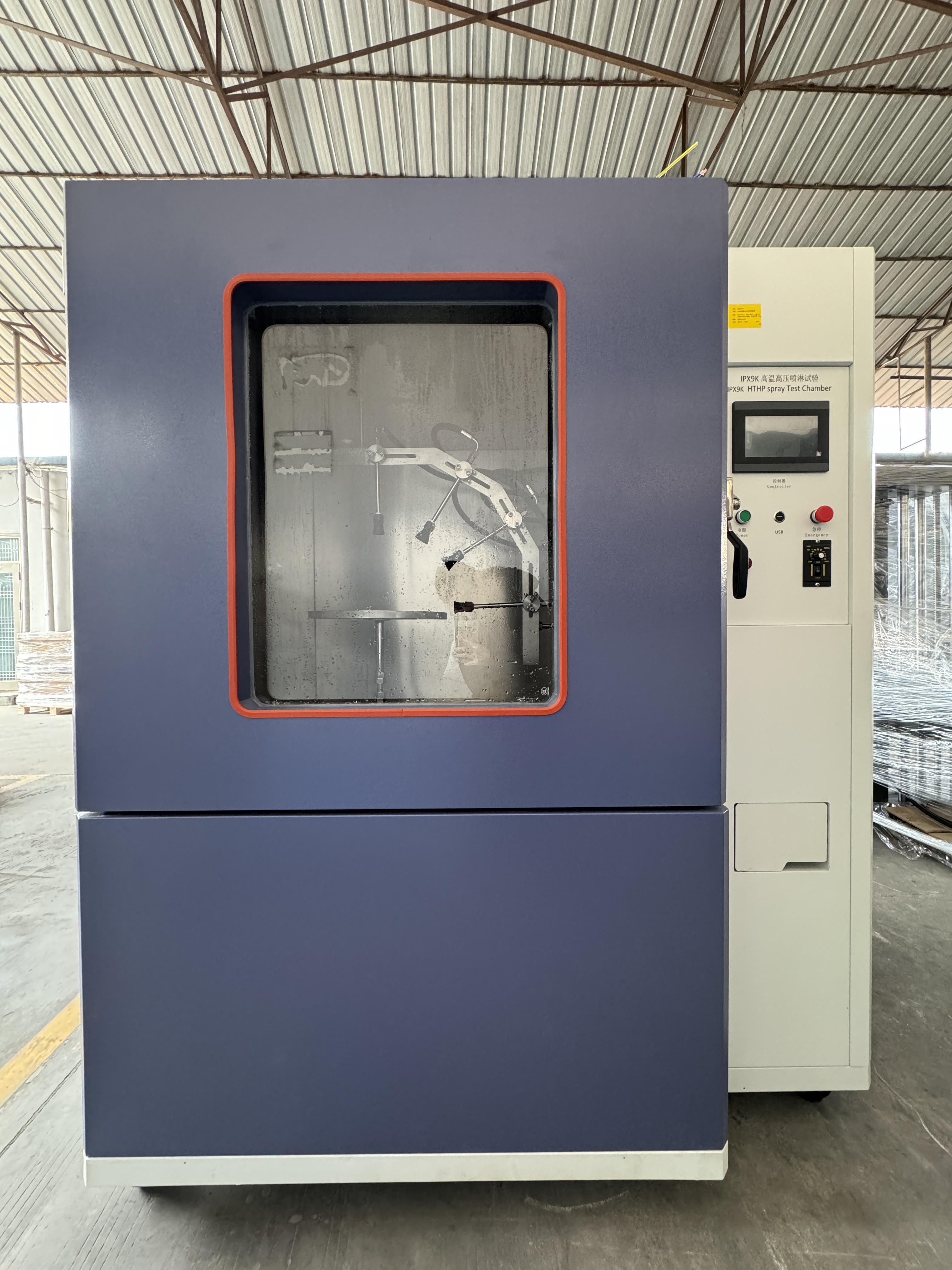 water spray test chamber
