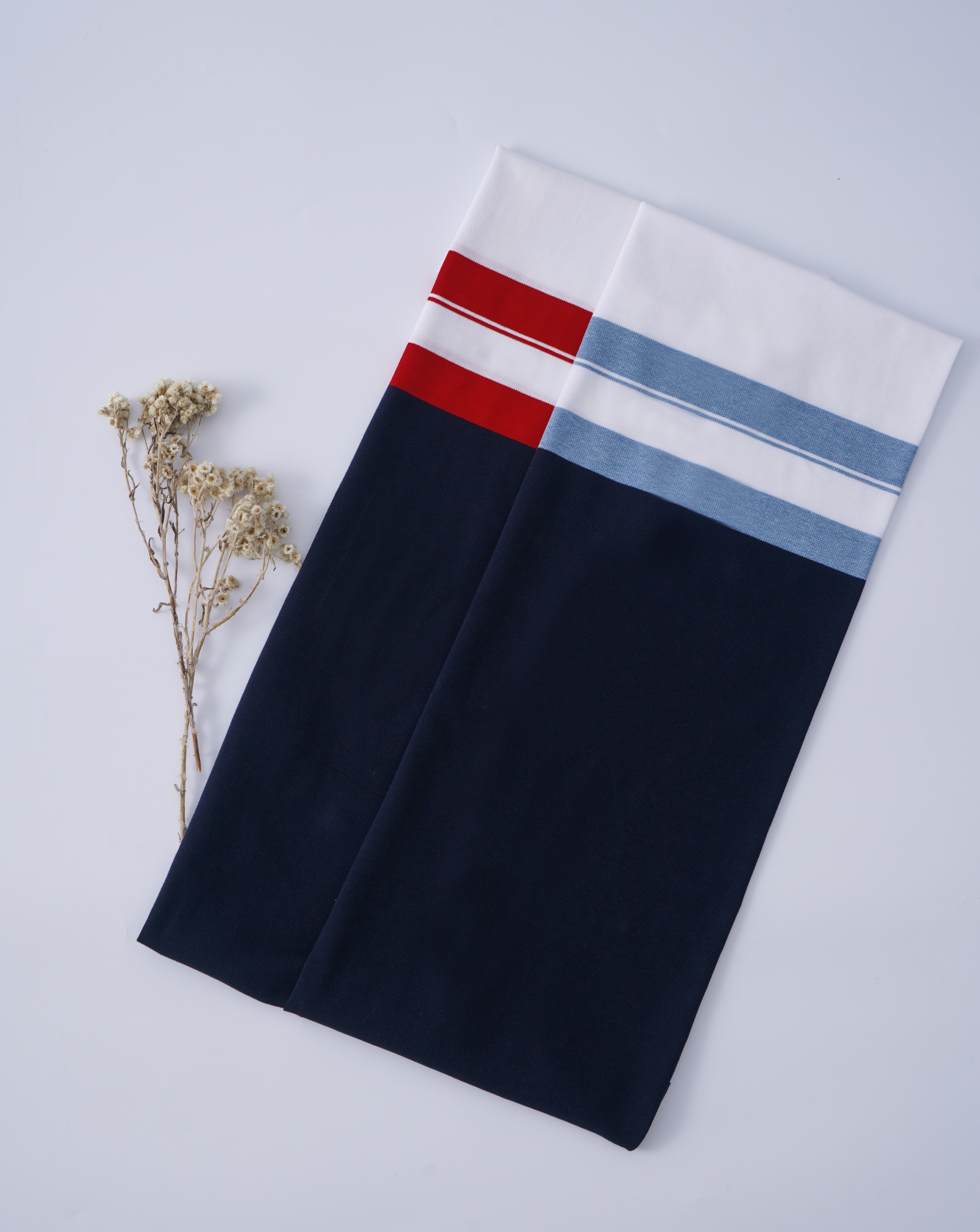 Breathable And Natural Comfortable Striped Knit Fabric For Casual Wear