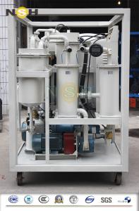 Quality Demulsification Dehydration Lubricating Oil Purifier , Lube Oil Filtration Machine for sale