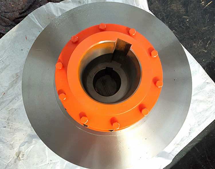 Full Steel Standard Gear Shaft Coupling WGP Type With Brake Disc