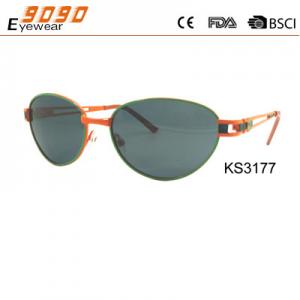 China 2017 Polarized Sunglasses for Children and Kids Fashion Sunglasses,made of metal on sale