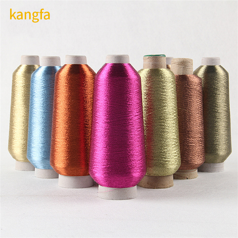 3300 Yards Metallic Embroidery Threads Customized for Durable Kangfa Silk Thread Line
