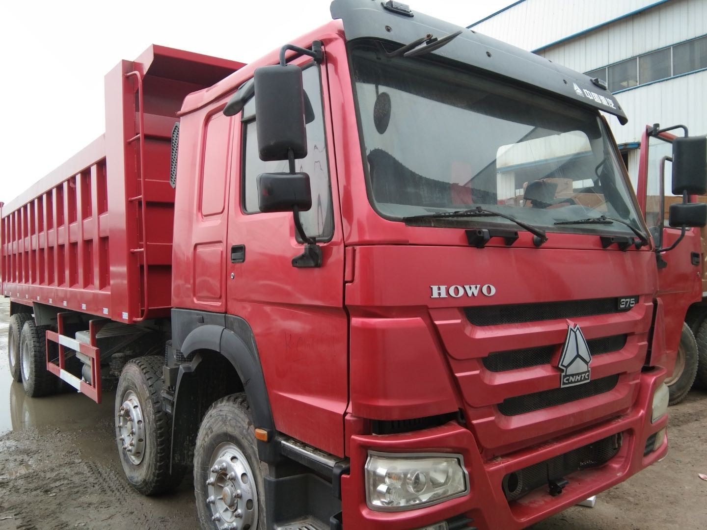 Used HOWO 375 dump Truck good condition