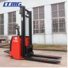 Buy cheap Full Free 3 Stage 3000mm Electric Pallet Stacker 1600kg Stepless Control from wholesalers