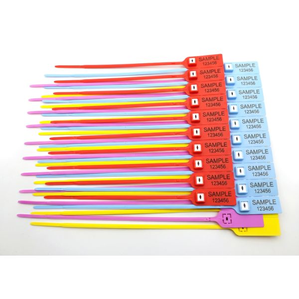 300*24.5*7.6 mm Tamper Evident Seal with PP and Stainless Steel Material for Secure Truck Logistics