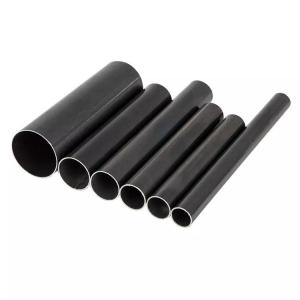 China ERW Black Pipes Quare Hollow Section Steel Pipe Welded Black Steel Carbon Steel Pipe Round And Squara ERW Steel Pipe on sale