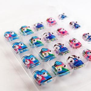 Quality Fashional 3d japanese fake nails , french manicure fake nails for sale
