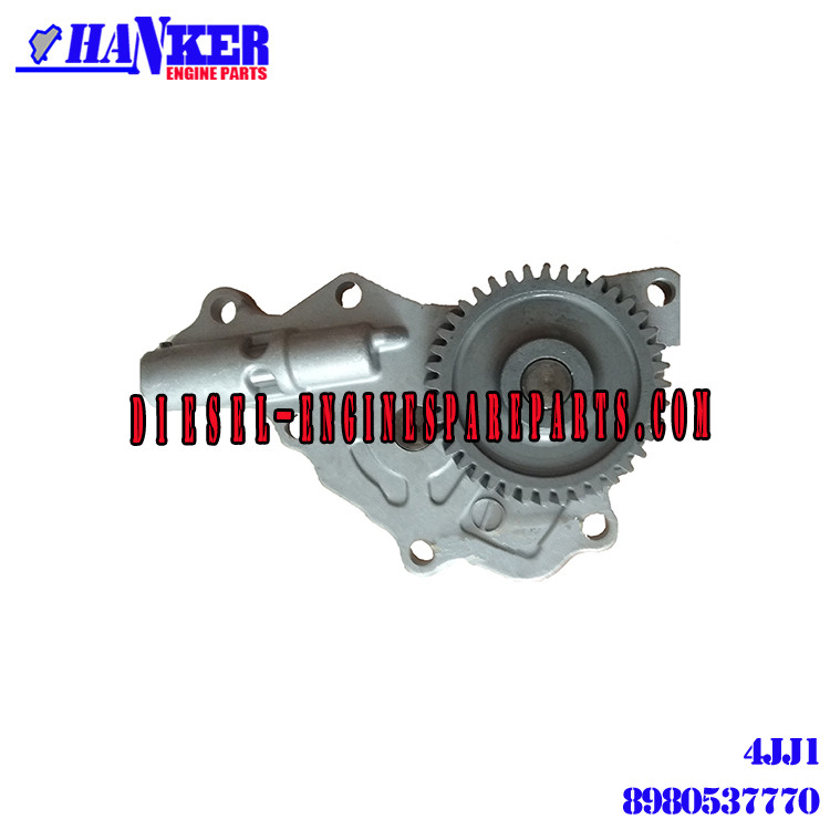 Isuzu 4JJ1 Gear Oil Pump for Excavator Spare Parts China 8-98053777-0 8980537770