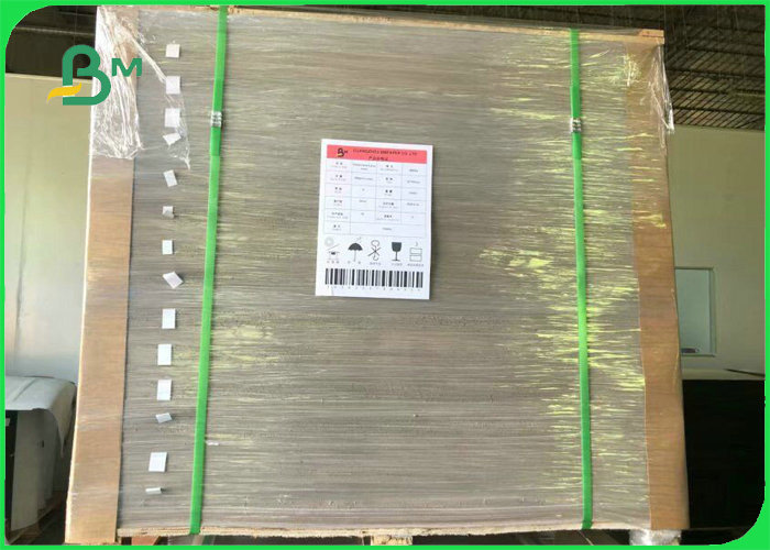  900gsm 1200gsm Bookbinding Board with 1 Side Black / Green Hard Stiffness
