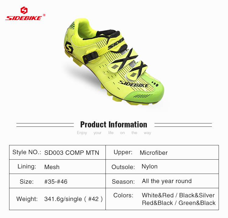 Lightweight Mens SPD Cycling Shoes , Mens Mountain Biking Shoes Good Shock Absorption