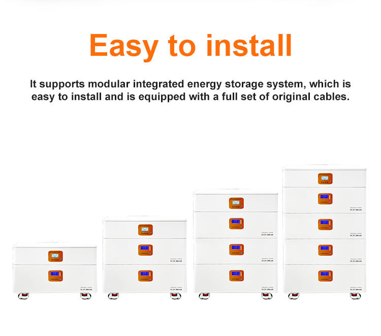 12kW Stackable All‑in‑One ESS, 51.2V Large‑Capacity Energy Storage System for Off‑Grid Home Solar Power Supply