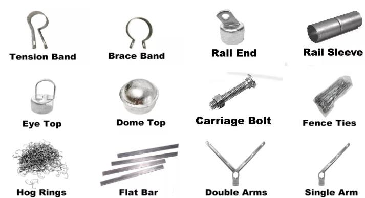 accessories of chain link fence