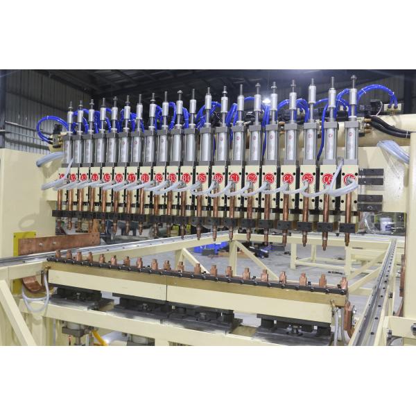 Security Door Panel Welding Machine , CNC Sheet Metal DC Spot Welding Machine