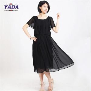 Quality Short sleeve fashion women wome sexy summer beach dress chiffon dresses in cheap price for sale