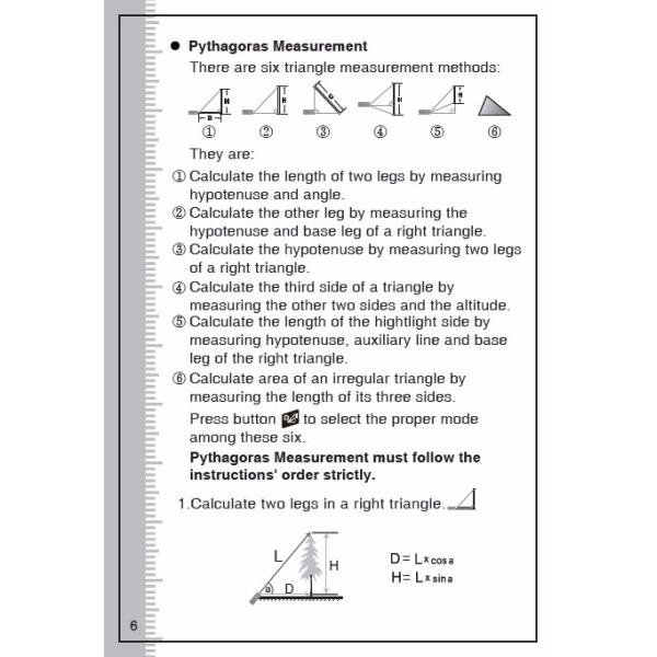 Rechargeable 70m Color display high-precision Laser rangefinder distance meter trena Laser tape measure Diastimeter