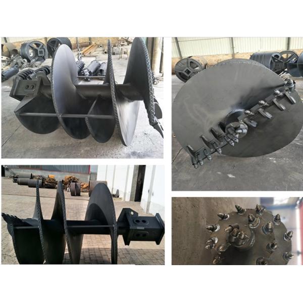 Full Size Straight Auger Customized Earth Type ISO Certification
