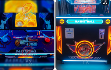 Arcade Coin Operated Amusement Park Facility Basketball Arcade Game Machine