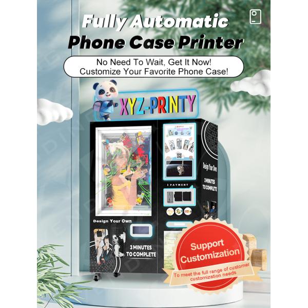 Innovative Smart Phone Case Diy Printer Vending Machine Phone Case Vending Machine
