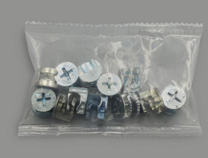 Eccentric Rod Bung Screw Bagging Machine Back Seal Nut And Bolt Packing Machine