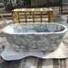 Buy cheap White Arabescato Marble Bathtub Natural Stone Bathtubs Bathroom Tub Freestanding from wholesalers
