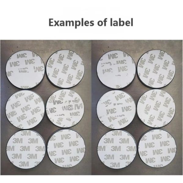 Semi-automatic Flat-labeling Machine CH-615 for Plastic Boxes and Conical Bottles and Capable of Applying Anti-counterfeiting Labels